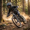 Детска велосипедна каска ATTABO Predator full face gray 11