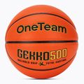 Баскетболна топка OneTeam GEKKO 7 orange