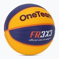 Топка за баскетбол  OneTeam Rim Rush Fiba 3x3 blue 2
