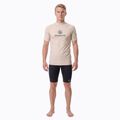 Мъжка тениска AQUASTIC Rimos UV 50+ UPF beige 4