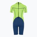 Детски неопренов костюм за плуване AQUASTIC Wavey Jrb 2 mm green/navy blue 4
