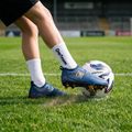 Детски футболни чорапи OneTeam Precision Grip non-slip 2-pack white 8