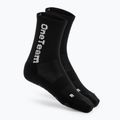 Детски футболни чорапи OneTeam Precision Grip non-slip 2-pack black