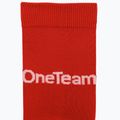 Детски футболни чорапи OneTeam Precision football socks red 3