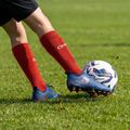 Детски футболни чорапи OneTeam Precision football socks комплект 2-pack червен 7