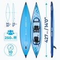 AQUASTIC Monroy 14'0" 427 cm син каяк/SUP хибрид 23