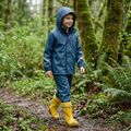 Детски гумени ботуши KADVA PuddleProof JR с жълти светлоотразителни елементи 3