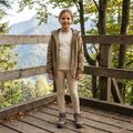 Детски комплект термо бельо WOOLCANO Merino SET0982 beige 7