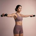 Комплект дъмбели XTREXO SCULPT 2 x 1 кг черен 3