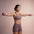 Комплект дъмбели XTREXO SCULPT 2 x 2 кг розов 3