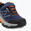 Детски туристически обувки KADVA Rocky Trail Low WaterProof Softshell в тъмносиньо 10