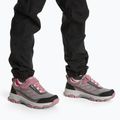 Детски туристически обувки KADVA Rocky Trail Low WaterProof Softshell сиви 2