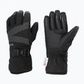 Дамски ски ръкавици KADVA Mountain Flow Pro кожа 3M Thinsulate черен