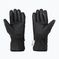 Дамски ски ръкавици KADVA Mountain Flow Pro кожа 3M Thinsulate черен 3