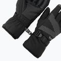 Дамски скиорски ръкавици KADVA Mountain Flow Pro leather 3M Thinsulate black 6