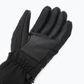 Дамски скиорски ръкавици KADVA Mountain Flow Pro leather 3M Thinsulate black 7