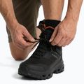 Мъжки туристически обувки KADVA Obsidian Mid WP черен 5
