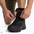 Мъжки туристически обувки KADVA Obsidian Mid WP черен 5