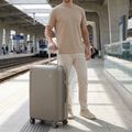 Среден куфар за пътуване KADVA Palero 64 л бежов 15