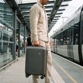 Кабинен куфар за пътуване KADVA Palero 38 л сив 5