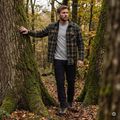 Мъжки туристически суитшърт KADVA Walkora зелен 7