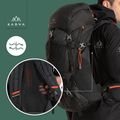 Туристическа раница KADVA Vagabundo 40 л черна 29