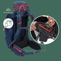 Туристическа раница KADVA Vagabundo 40 л синя 29