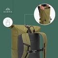 KADVA Companion 20 л градска раница в цвят каки 18