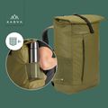 KADVA Companion 20 л градска раница в цвят каки 19