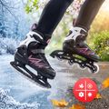 Детски кънки/ролери ATTABO 2 в 1 Kylo pink 2