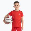 Детски футболен комплект OneTeam Precision Set тениска и шорти червен 5