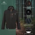Мъжко дъждобран KADVA Forest черен 22