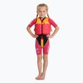 Детска спасителна жилетка AQUASTIC Junior pink/yellow 3