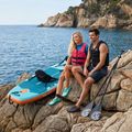 Комплект надуваема дъска SUP Tourer 12'0" 2-os зелен 24