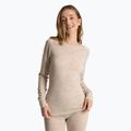 Дамски комплект термобельо WOOLCANO Merino 100% SET0543 beige 3