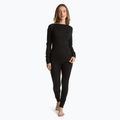 Дамски термоактивен суитшърт WOOLCANO 100% Merino TOP0541 black 2