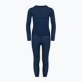 Детски комплект термобельо WOOLCANO Merino 100% SET0683 navy blue 2