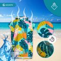 Детско пончо AQUASTIC Sunny JR цветя 14