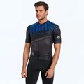 Мъжка колоездачна тениска ATTABO Tevi black/blue