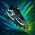 Детски футболни обувки OneTeam Robero Teen FG/AG black/blue 4