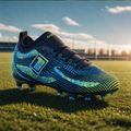 Детски футболни обувки OneTeam Robero Teen FG/AG black/blue 11