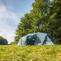 Надуваема палатка за къмпинг за 8 души KADVA AIRcamp 8.44 зелена 5