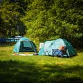 Четириместна палатка за къмпинг KADVA CAMPdome 4 зелена 5