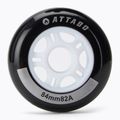 Колела за ролери ATTABO 84 mm 4 бр. black