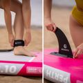 Комплект надуваема дъска SUP AQUASTIC Perth 9'10" pink 21
