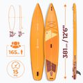 SUP дъска AQUASTIC Touring 12'6" orange 25
