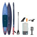 Комплект надуваема дъска SUP AQUASTIC Touring Pro 14'0" dark blue 25