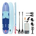 Комплект надуваема дъска SUP AQUASTIC Tourer 12'0" 2-os blue 26