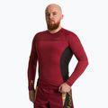 Мъжки рашгард с дълъг ръкав Rashguard HOOK FIGHTING Base red