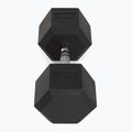 TREXO Hex 37.5 кг гумирани дъмбели 3